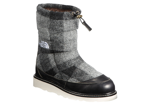 THE NORTH FACE x HARRIS TWEED: NUPTSE BOOTIE / LIMITED EDITION 